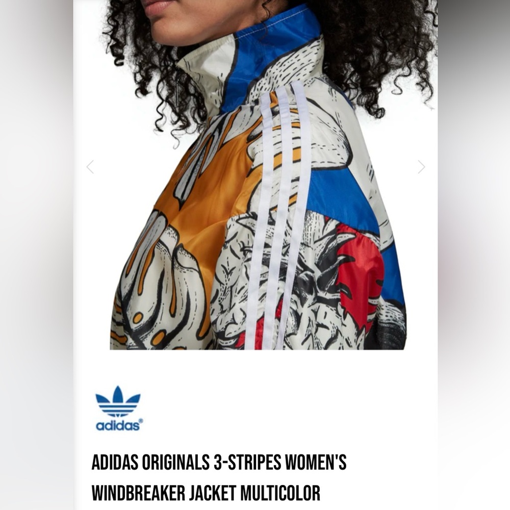 adidas Originals X The FARM full Zip Jacket, Women’s Medium Brazil - Picture 13 of 13